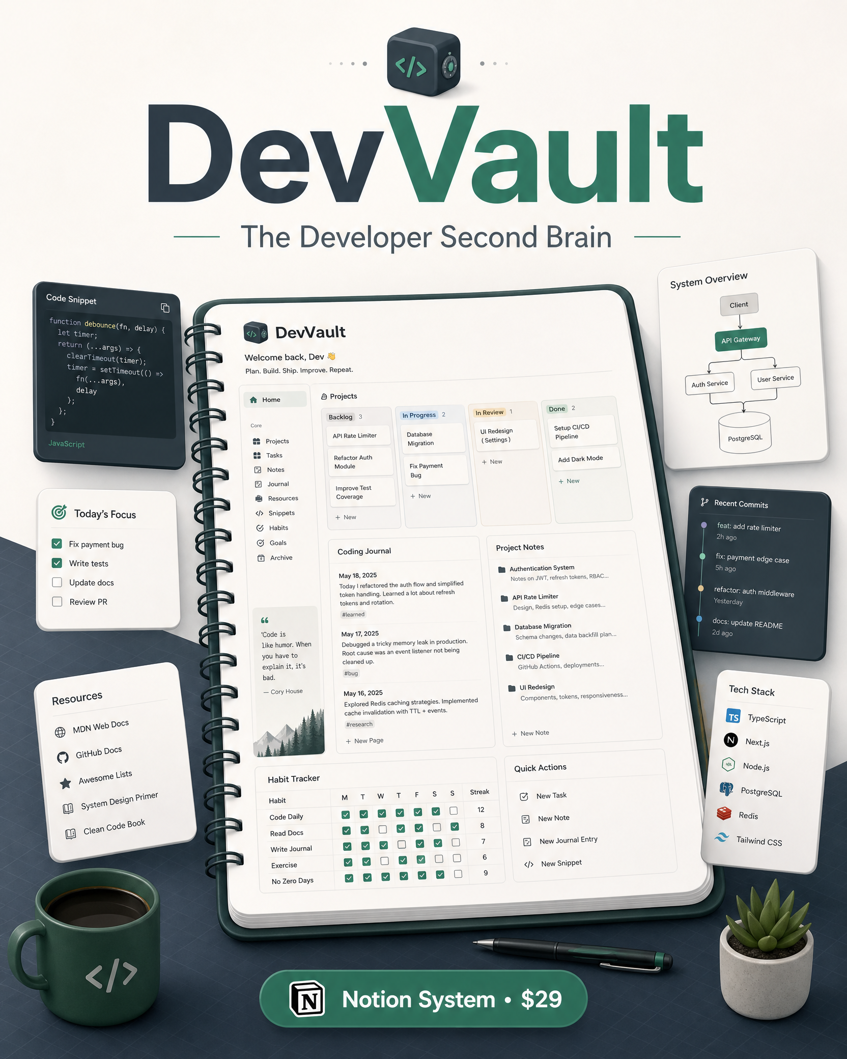 DevVault Notion System